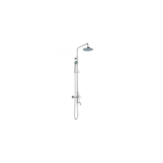 JustTaps Florence Overhead Shower Pole Bath Spout Hand Shower MUL2