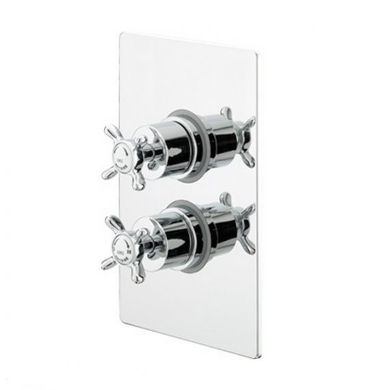 Bristan 1901 Thermostatic Recessed Dual Shower