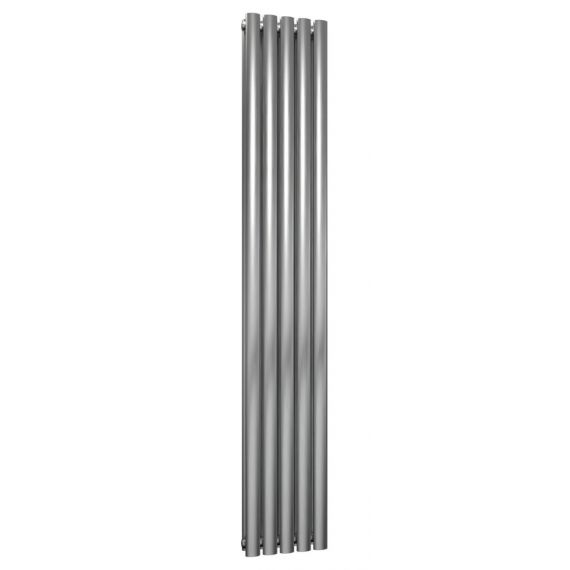 Reina Nerox Double 1800 x 295mm Brushed Vertical Radiator RNS-NRX1805SD