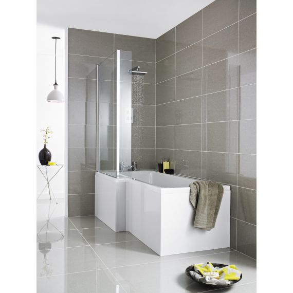 Nuie Shower Bath Front Panel Acrylic (1500mm)