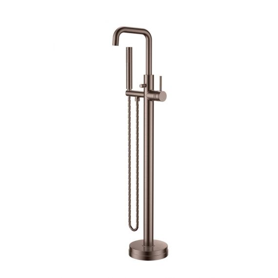 Scudo Core Freestanding Bath Shower Mixer Brushed Bronze NU-041