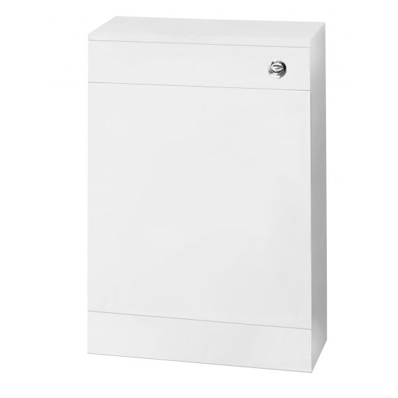 Nuie Gloss WHite 500mm WC Unit Including Concealed Cistern