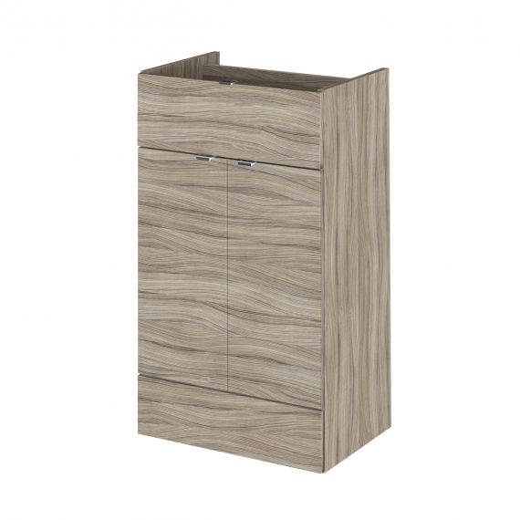 Hudson Reed Fusion Driftwood 500mm Drawer Lined Unit