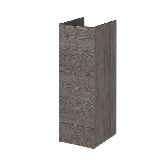 Hudson Reed Fusion Brown Grey Avola 300mm Drawer Lined Unit