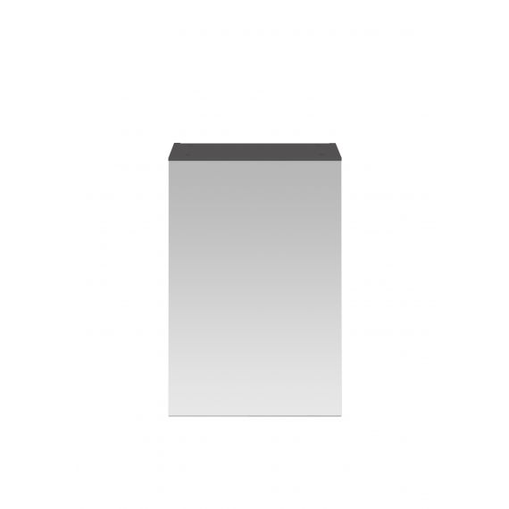 Nuie Athena Gloss Grey 450mm Mirror Cabinet