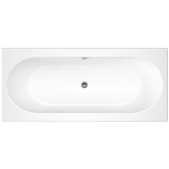 Nuie Otley Round Double Ended Bath 1700 x 700mm