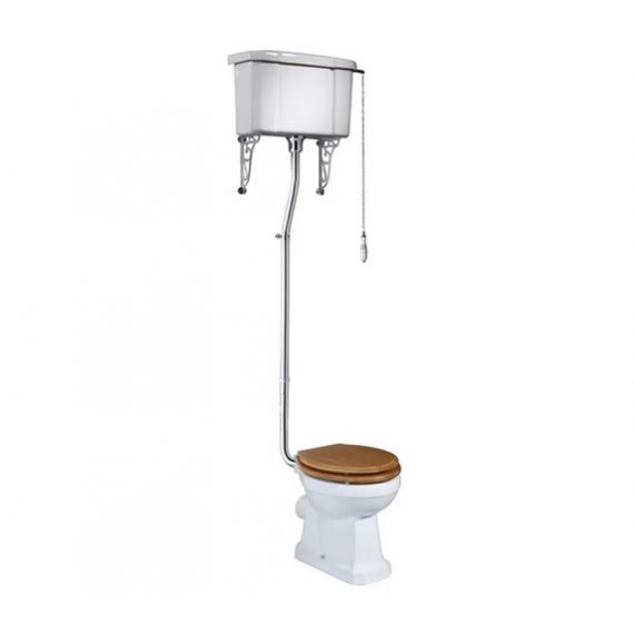 Tavistock Vitoria High Level WC with Seat and Cistern - PL850S CH850S HLK850S TS850NOSC