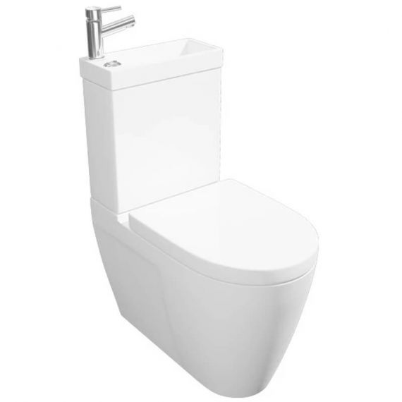 Kartell Combi 2-In-1 Back To Wall Toilet With Basin And Mixer