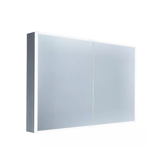 Roper Rhodes 1000mm Presence 2 Door Cabinet with Illuminated Mirror - PSC100