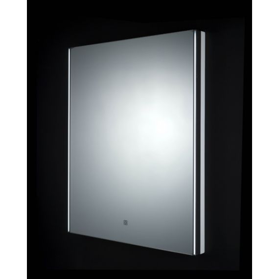 RAK-Resort LED Mirror with Demister Pad and Shaver Socket (H)600x(W)450mm