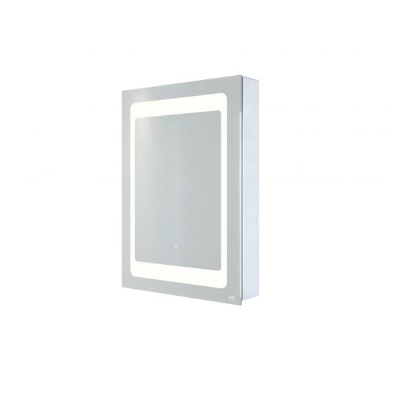 RAK-Aphrodite 500x700 LED Illuminated Mirrored Recessable Cabinet with demister,shavers socket and infra red switch