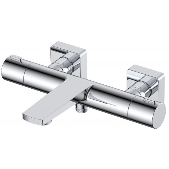 RAK-Blade Wall Mounted Exposed Thermostatic Bath Shower Mixer