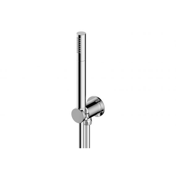 RAK Single Function Shower Kit in Chrome (Including Integral Wall Outlet)