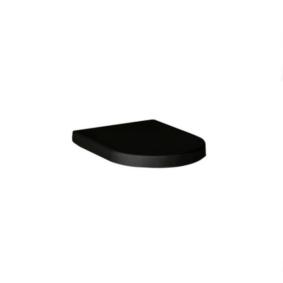Imex Arco Soft Close Quick Release Duraplus Toilet Seat - Black - S1088SLBL