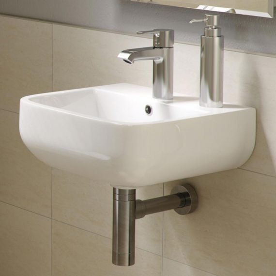 RAK Series 600 Cloakroom Hand Basin Sink 40cm 2TH