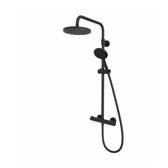 Tavistock Merit Push Bar Shower System - Black - SMT2512