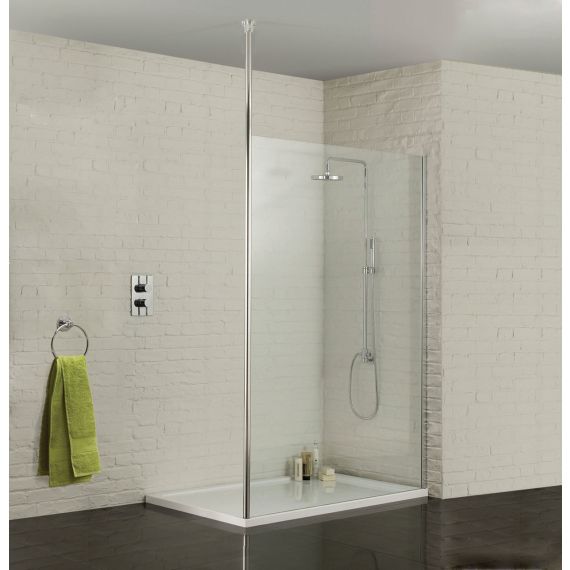 Sommer 900 Wetroom Panel 8mm Glass SOW90
