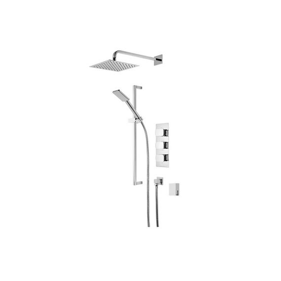 Roper Rhodes Scape Triple Function Concealed Shower System with Smartflow Bath Filler - Chrome - SVSET145