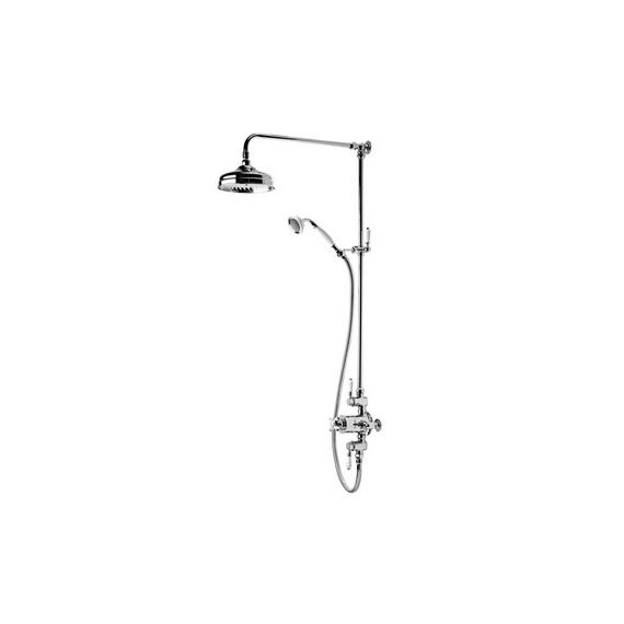 Roper Rhodes Wessex Dual Function Exposed Shower System - Chrome - SVSET67