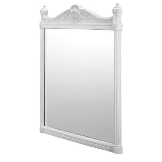 Georgian Mirror White Aluminium Frame