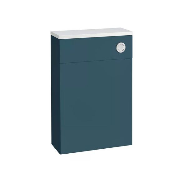 Tavistock Flat Fronted Back To Wall Unit - Oxford Blue - TABTWFOB