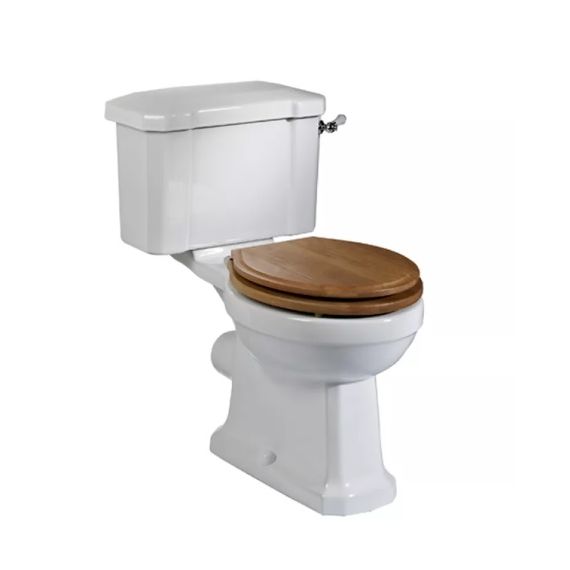 Tavistock Vitoria Close Coupled Toilet With Lever Flush 