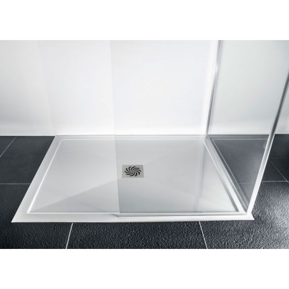 Rectangular 25mm 1400 x 760 Stone Resin Shower Tray and Waste