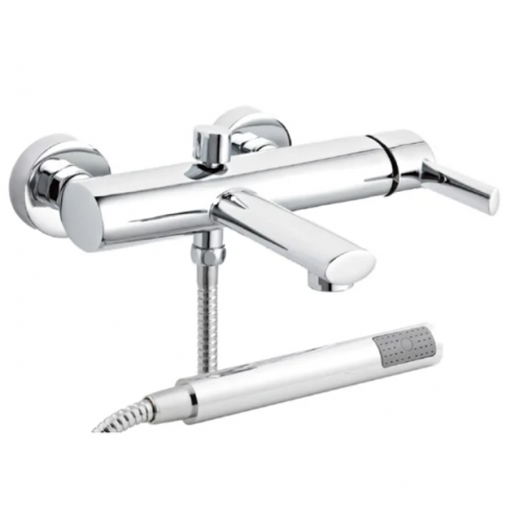 Nuie Paco Wall Mounted Bath Shower Mixer