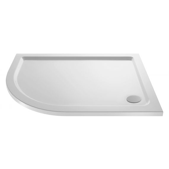 Nuie Offset Quadrant Shower Tray 900 x 760mm LH