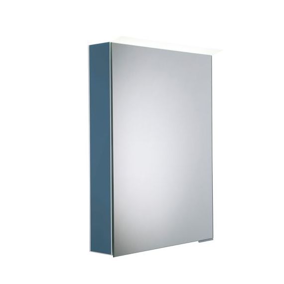 Roper Rhodes Capture 505 1 Door Illuminated Bathroom Cabinet - Derwent Blue