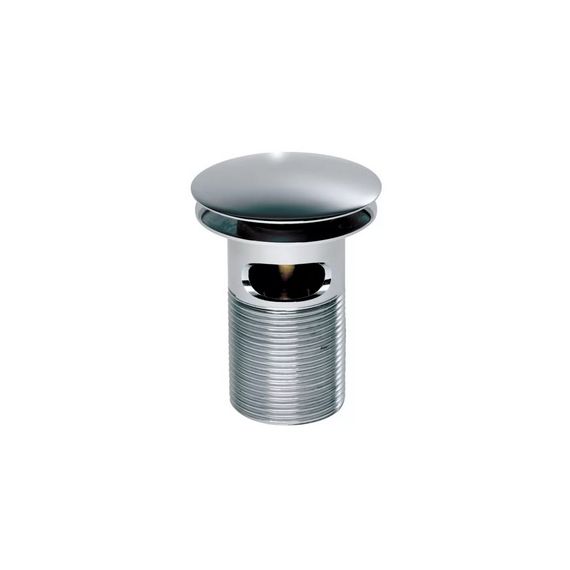 Roper Rhodes 75mm Slotted Spring Waste with Dome Top - Chrome - WASTE10