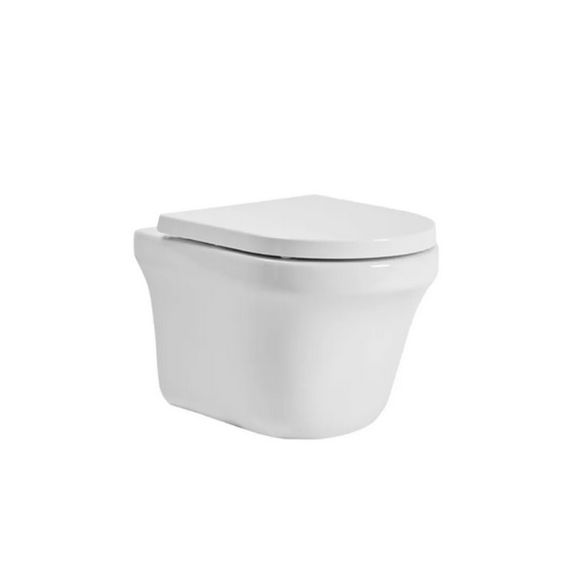 Tavistock Aerial Wall Hung WC With Soft Close Seat - WH650S TS650S