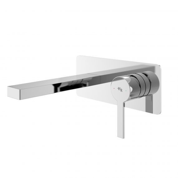 Wall Plated Single Lever Basin Mixer
