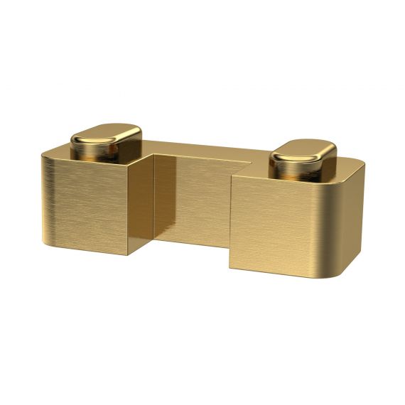 Brushed Brass Wetroom Retainer Support Foot WRSF017