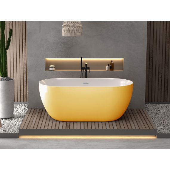 Hattie 1500 X 750mm Painted Double Ended Freestanding Bath